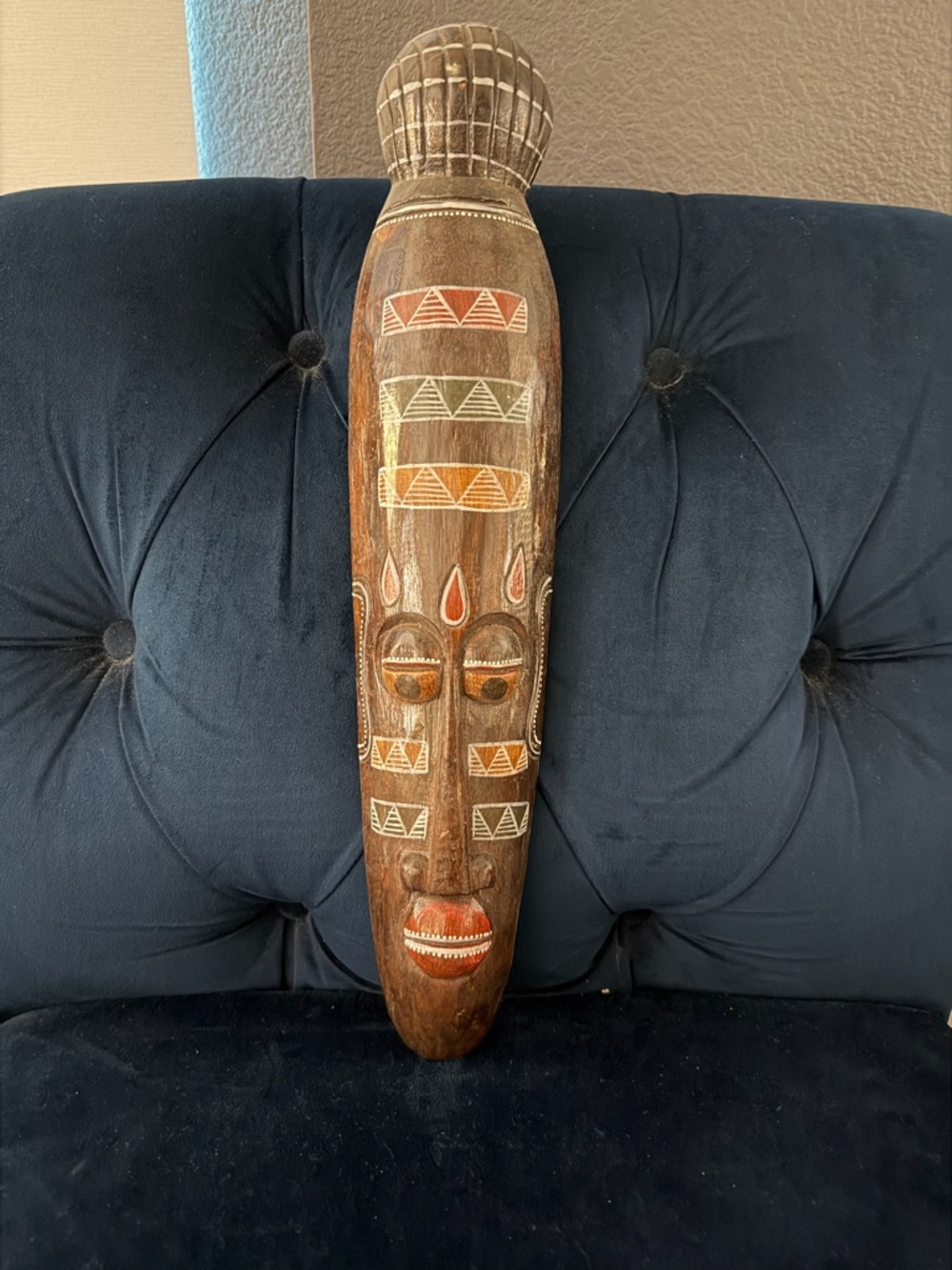Carved Tribal Wooden Mask